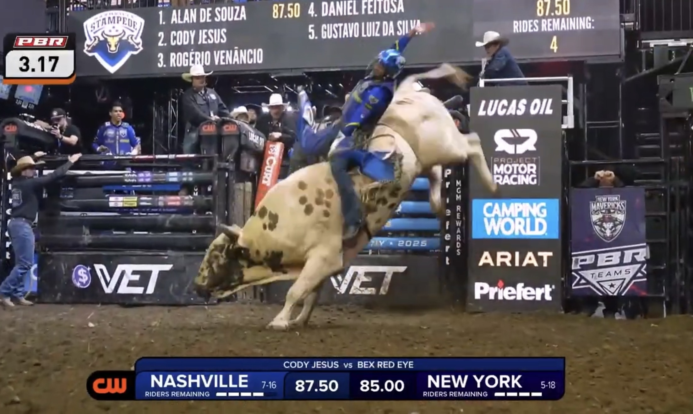 Cody Jesus on Bex Red Eye