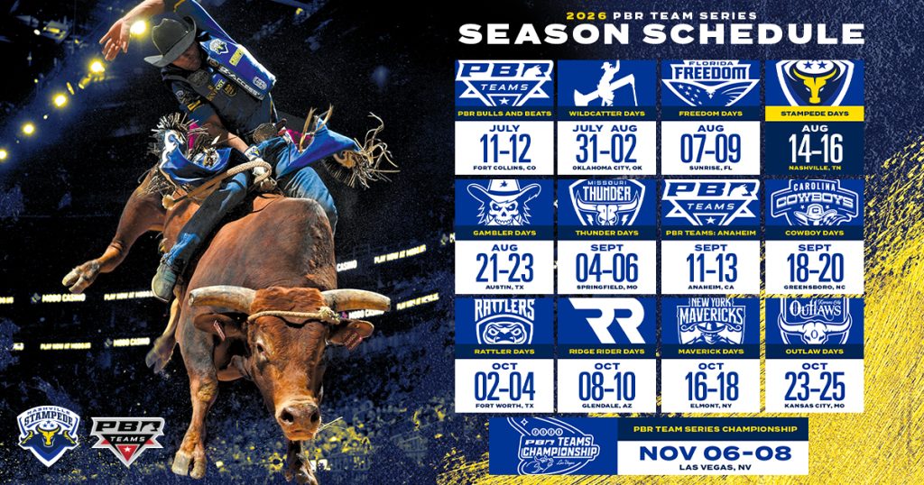 2026 PBR Team Series Season Schedule